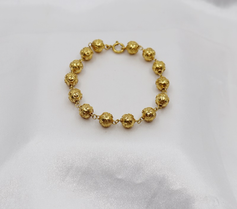 Pulseira Ouro Bolas de Viana – Cód. 9202231