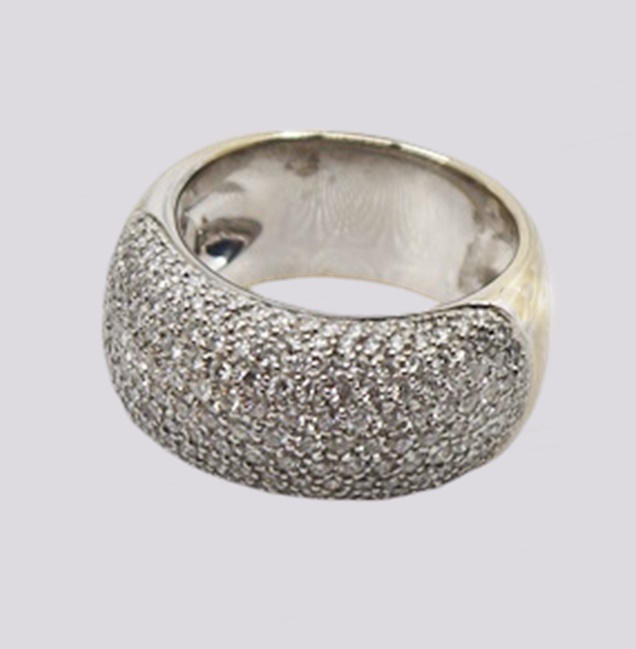 Anel Ouro Diamantes – Cód. 9014719