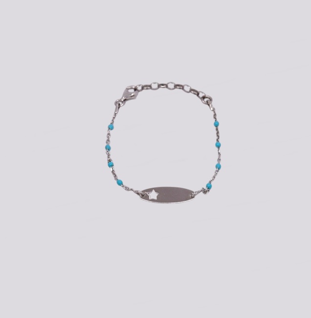 Pulseira Prata Criança – Cód. 7019049