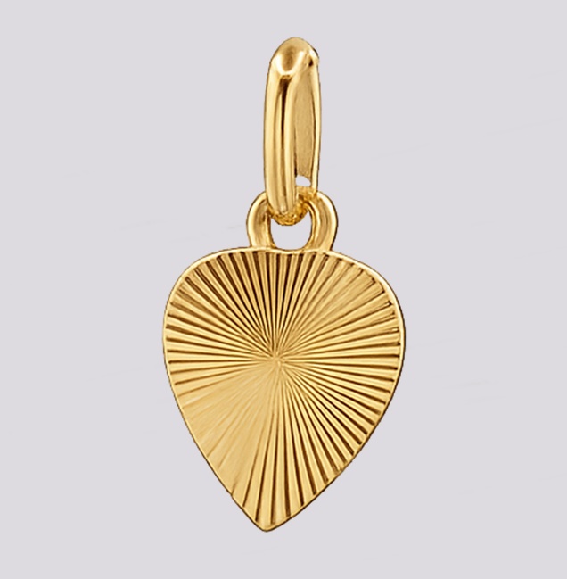 Berloque Ouro Coração – Cód. 9019445