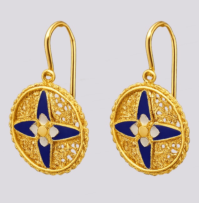 Brincos Filigrana Ouro – Cód. 9700887