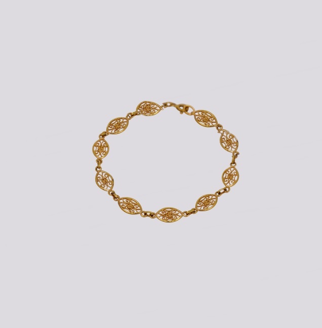 Pulseira Ouro Filigrana – Cód. 9700896