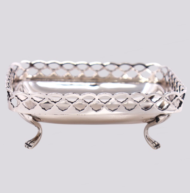 Salva Prata Retangular – Cód.