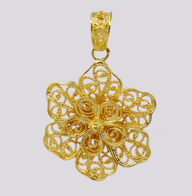 Medalha Prata Filigrana – Cód. 7021986