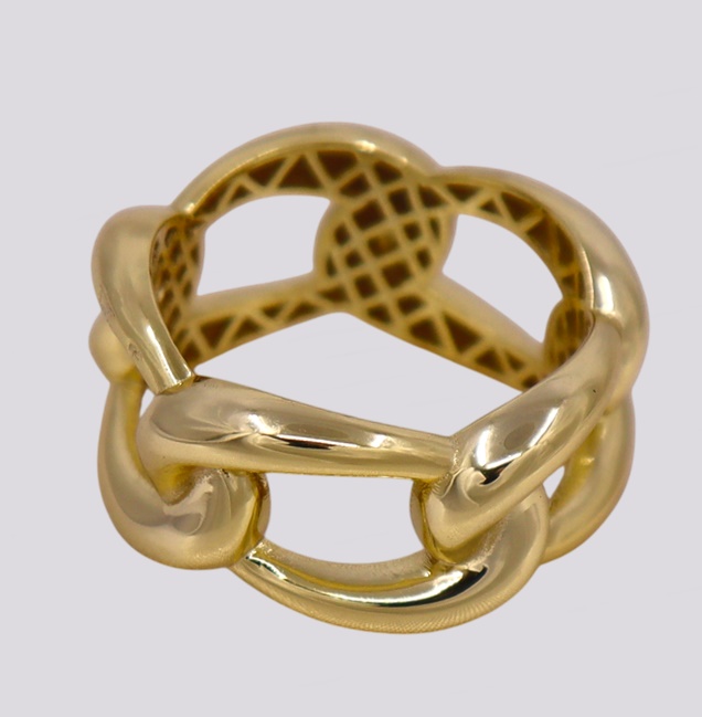 Anel Barbela Prata – Cód. 7023496