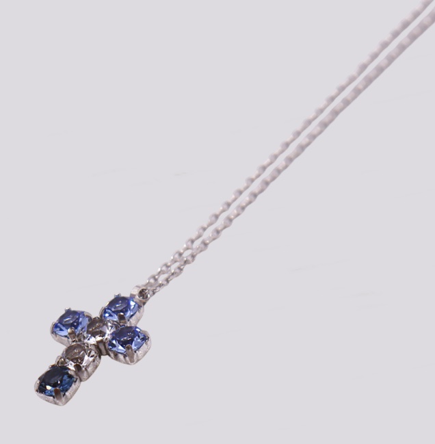 Colar Prata Cruz – Cód. 7023167