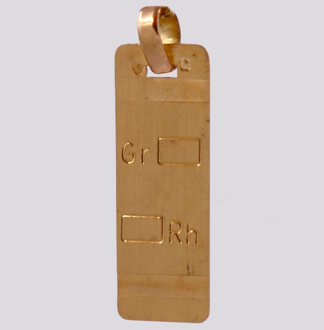 Placa Ouro Personalizável – Cód. 9607894
