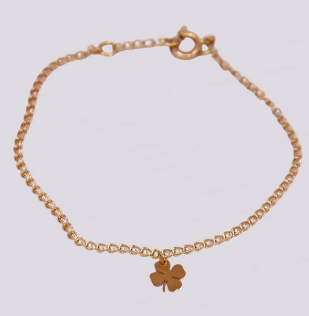 Pulseira Ouro – Trevo – Cód. 7023083