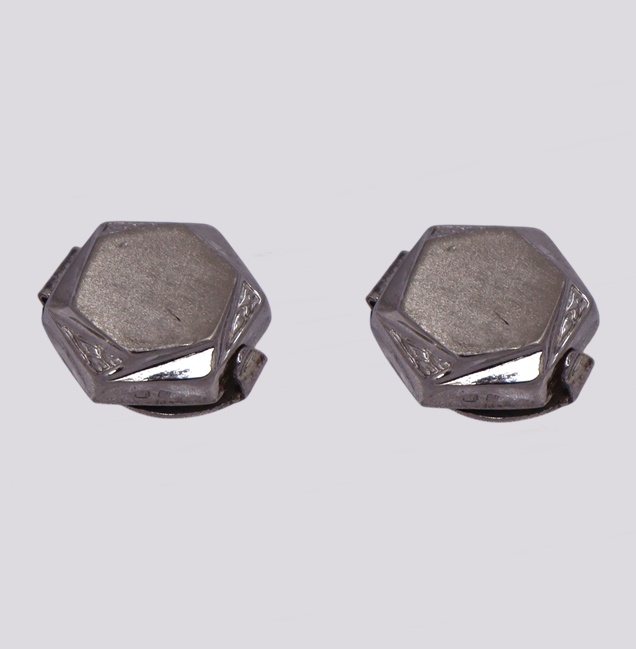Capas Para Botões de Punho Prata – Cód. 9207963