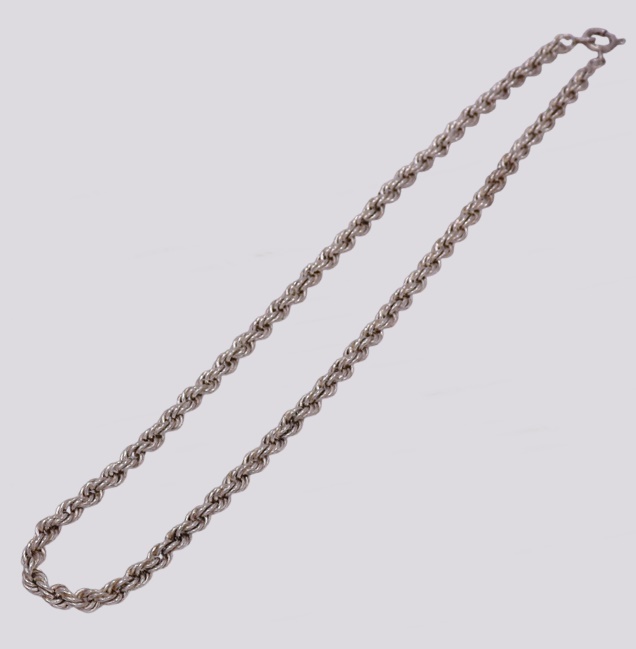 Colar Prata – Malha Corda – Cód. 9607011