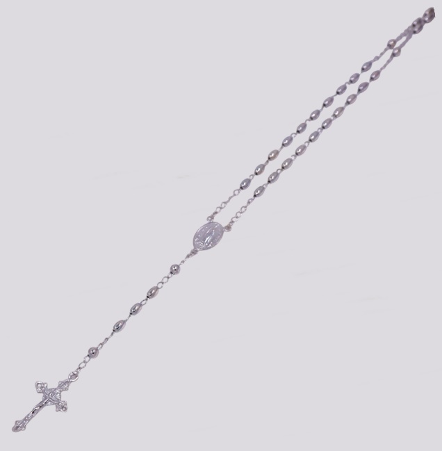 Terço Prata – Cód. 9207942
