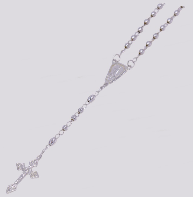 Terço Prata – Cód. 9207943