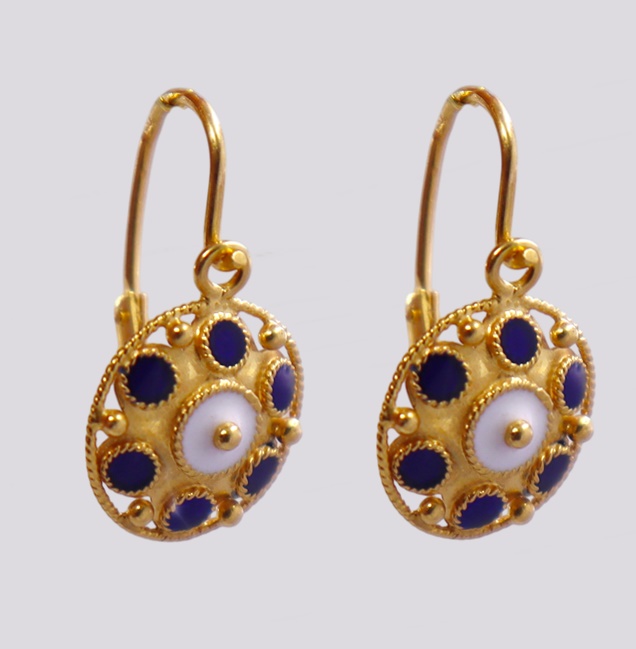 Brincos Ouro Caramujo – Cód. 9208477
