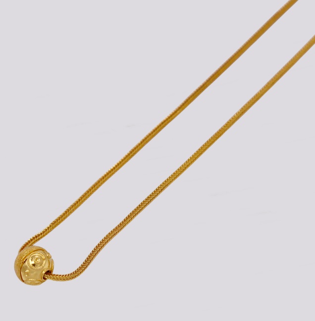 Colar Ouro com Bola de Viana – Cód. 9609378
