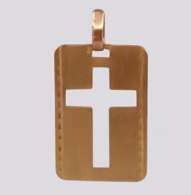 Medalha Cruz Ouro – Cód. 9208531