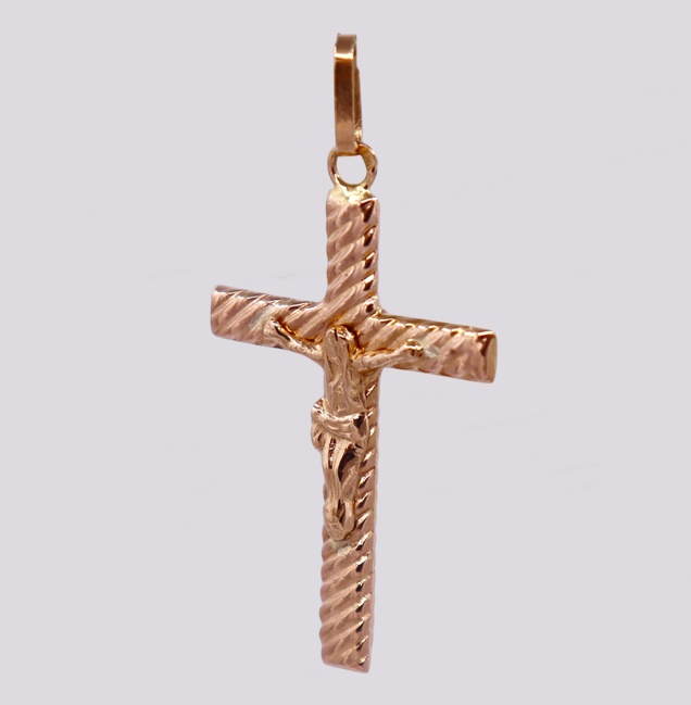 Crucifixo Ouro – Cód. 9804012