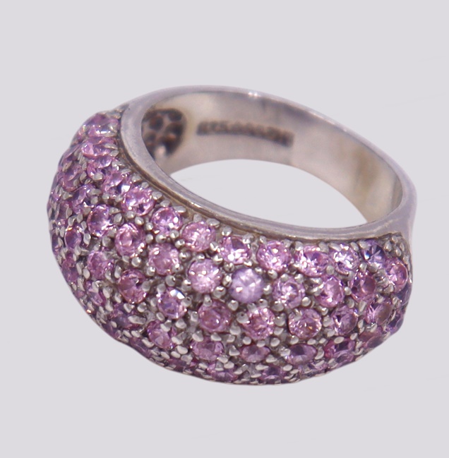 Anel Prata Cúpula Pavé – Cód. 9609530