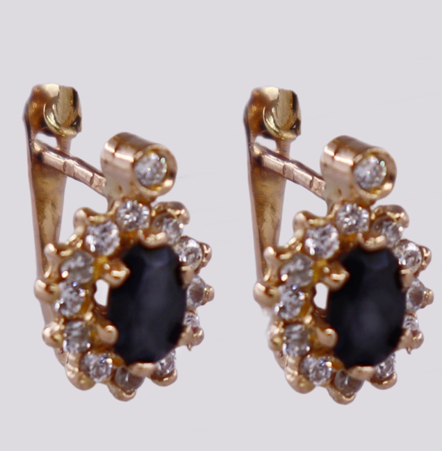 Brincos Ouro – Lady Di – Cód. 9609591