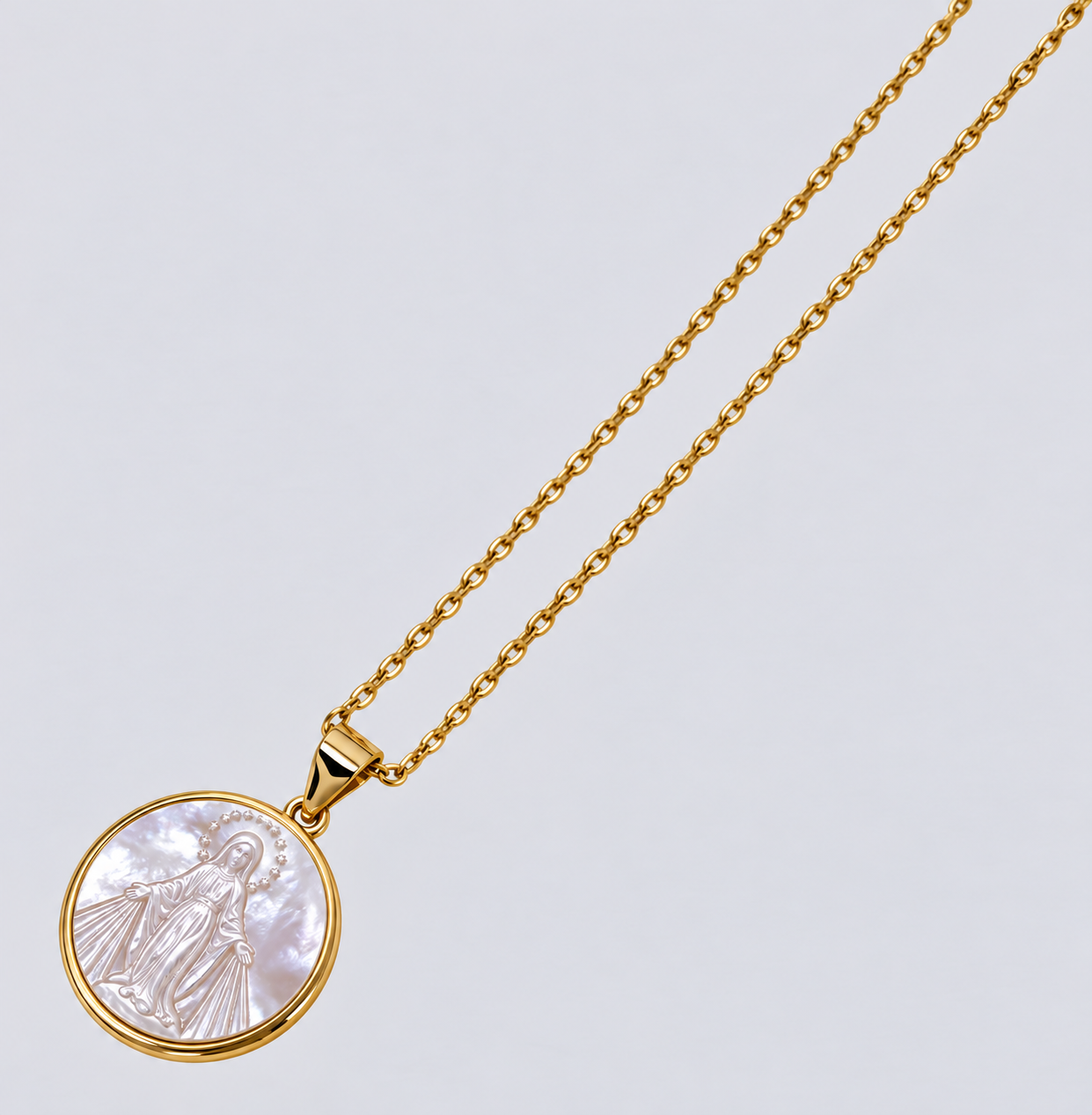 Colar Prata – N. Sra. das Graças – Cód. 7023841