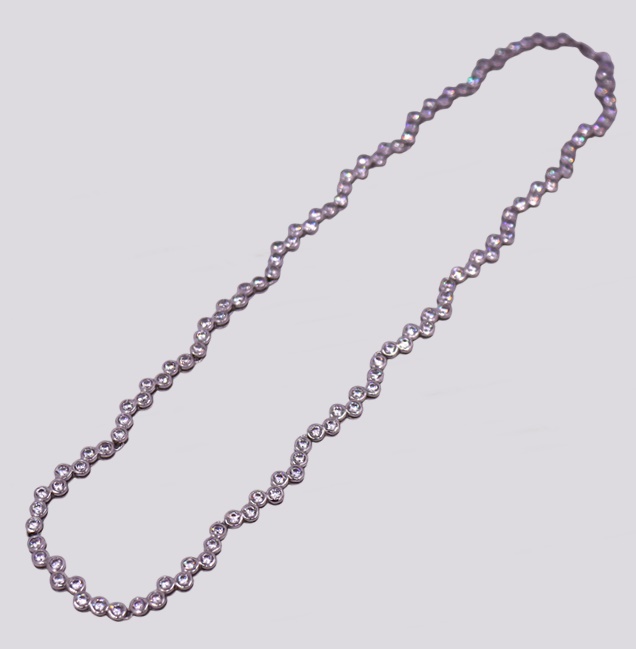 Colar Prata com Zircónias – Cód. 9511105